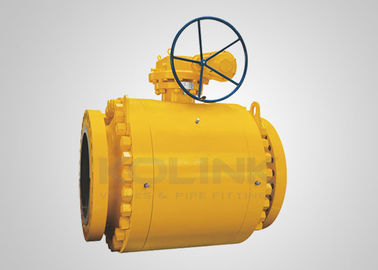 Keran Ball Valve Double Block &amp; Bleed (DBB) yang dipasang pada Trunnion Steel
