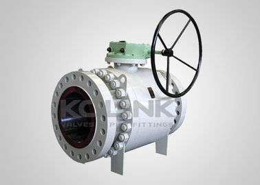 Full-port Trunnion Ball Valve Full-bore Fire-safe Anti-static Blowout Proof Stem