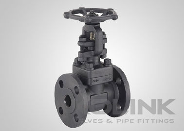 Katup gerbang baja tempa ujung integral Flanged A105 F304 F316 F11 F22