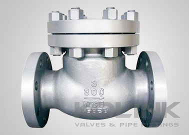 Klep cek swing baja tuang, Kelas 150-1500 Klep non-return WCB Flanged