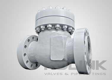 Flapper Swing Valve Tekanan Tinggi untuk Aliran Horisontal 600 - 2500 LB