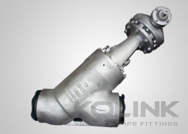 Y Globe Valve, Flanged Carbon Steel Oblique Globe Valve, Operasi manual
