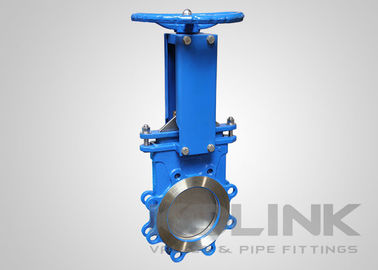 Klep gerbang pisau unidirectional lugged cast steel kelas150 PN10 PN16