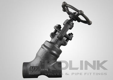 Baja tempa Y Globe Valve Oblique Stop Valve Regular Port Socket Dilas