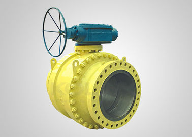 API 6D 3-PC Trunnion Mounted Ball Valve awet WCB A105 CF8 F304