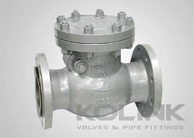 Klep cek swing baja tuang, Kelas 150-1500 Klep non-return WCB Flanged