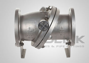 Kemiringan Disc Check Valve Cast Steel Rustless 2-36 Inch DN50-DN900