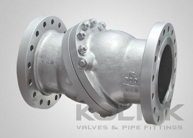 Kemiringan Disc Check Valve Cast Steel Rustless 2-36 Inch DN50-DN900