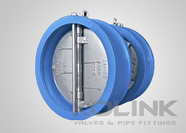 Duktil Besi Wafer Check Valve Piring Dual 2-48 Inch Kelas150-1500
