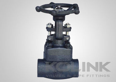 Klep bola baja tempa SW End NPT Threaded Kelas 800-2500