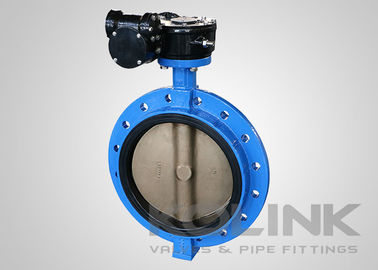 Tekanan tinggi Concentric Butterfly Valve Flange End