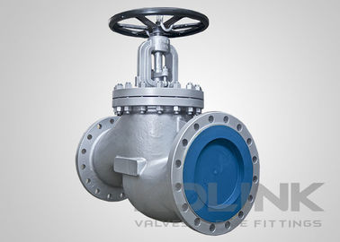 DIN Cast Steel Globe Valve PN10-160 Flanged Manual Operasi