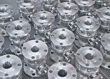 Katup Bola Apung Baja Tahan Karat 2-Potong Split Body CF8 CF8M