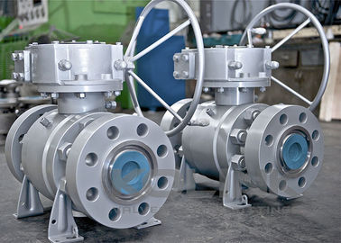 API 6D 3-PC Trunnion Mounted Ball Valve awet WCB A105 CF8 F304