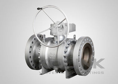 Klep bola port trunnion berukuran rendah API 607 Fire Safe DN50-DN1200