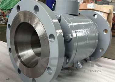 Klep bola port trunnion berukuran rendah API 607 Fire Safe DN50-DN1200