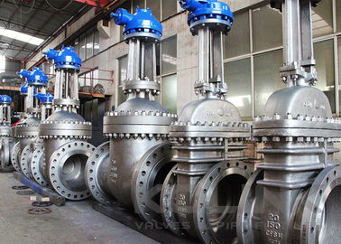 24-48 Inch High Pressure Gate Valve dalam stainless steel atau baja karbon