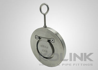 Single Plate Wafer Check Valve, Pendek Wajah ke Wajah, Port Dikurangi