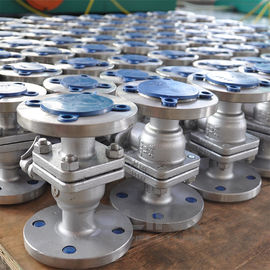 Kelas 150-600 katup bola terapung baja tuang API 607 Flanged