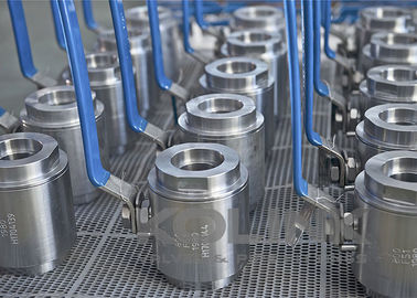 Katup Bola Baja Tempa F304 F316 Baja Tahan Karat 2-48 Inci