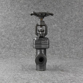 Tipe sudut katup bola baja tempa SW NPT Karbon Steel Angle Stop Valve