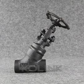 Baja tempa Y Globe Valve Oblique Stop Valve Regular Port Socket Dilas