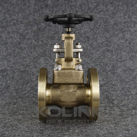Klep Globe Perunggu, Flanged / NPT, JIS CAC703 C95200 C95500 C95800 C83600