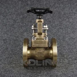 Klep Globe Perunggu, Flanged / NPT, JIS CAC703 C95200 C95500 C95800 C83600