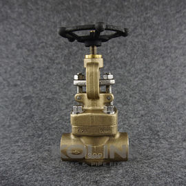 Klep Globe Perunggu, Flanged / NPT, JIS CAC703 C95200 C95500 C95800 C83600