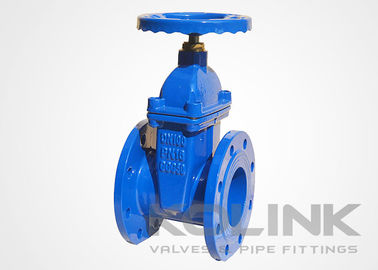 DIN 3352 F4 Resilient Seated Gate Valve Stem Non-rising Cast Iron GGG40 GGG50