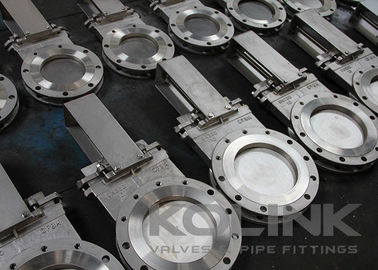 Klep gerbang pisau batang yang tidak naik, CL150 AS2129 Tabel D/E SABS 1123 1000/3, 1600/3