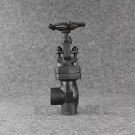 Tipe sudut katup bola baja tempa SW NPT Karbon Steel Angle Stop Valve